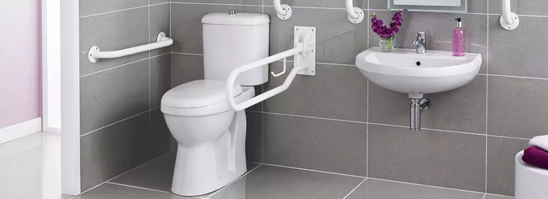 Modern Handicap Bathroom Solutions with Safety Features in Palm Beach Gardens, FL